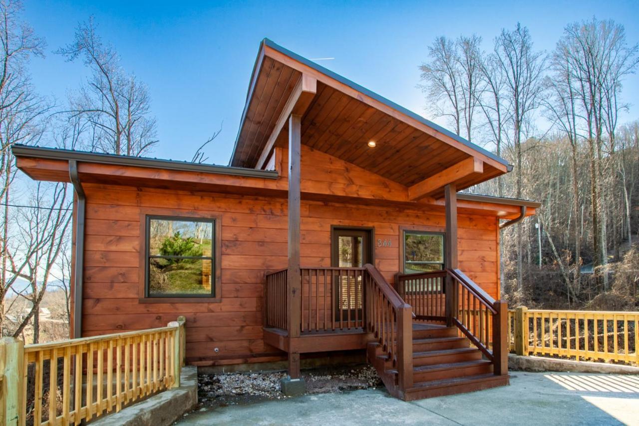Brand New Build Cozy Cottage With Mountain View Gatlinburg Exterior foto